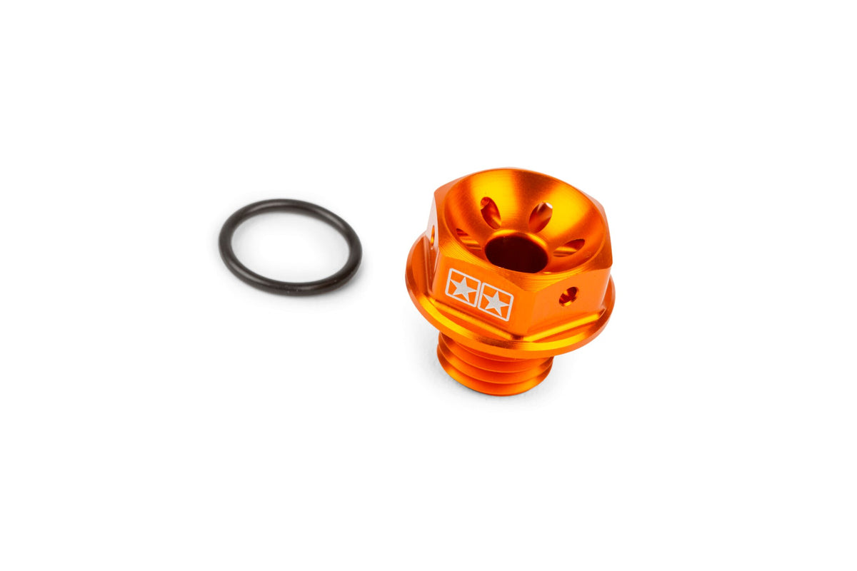 Oil Filler Cap Stage6 Piaggio orange