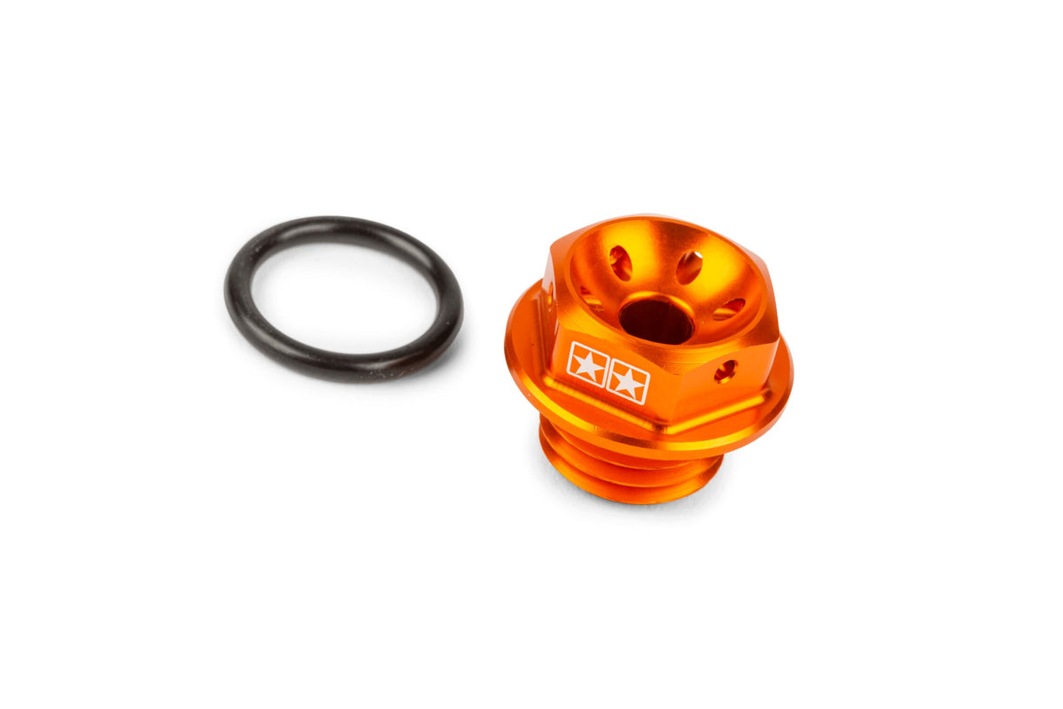Oil Filler Cap Stage6 Minarelli AM6 orange