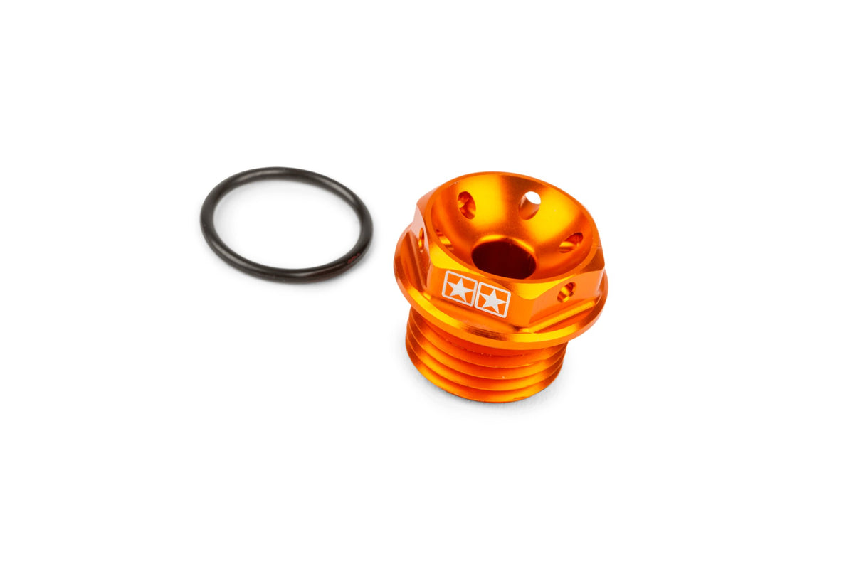Oil Filler Cap Stage6 Derbi orange