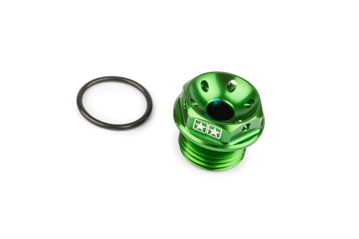 Oil Filler Cap Stage6 Derbi green