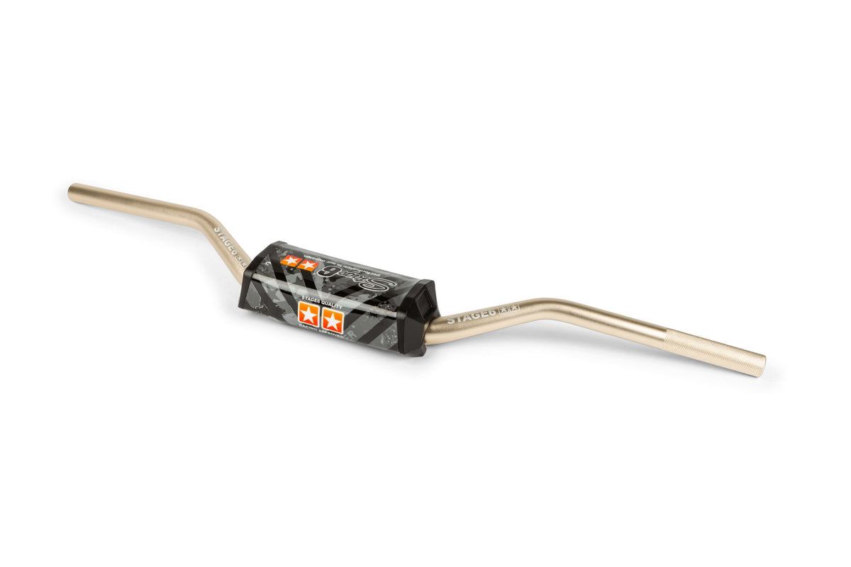 MX Handlebar + Pad Stage6 d.28.6mm Alu / black