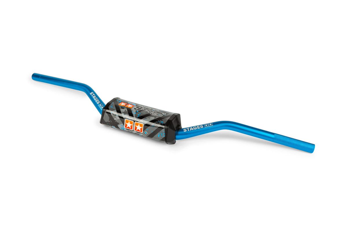 MX Handlebar + Pad Stage6 d.28.6mm blue