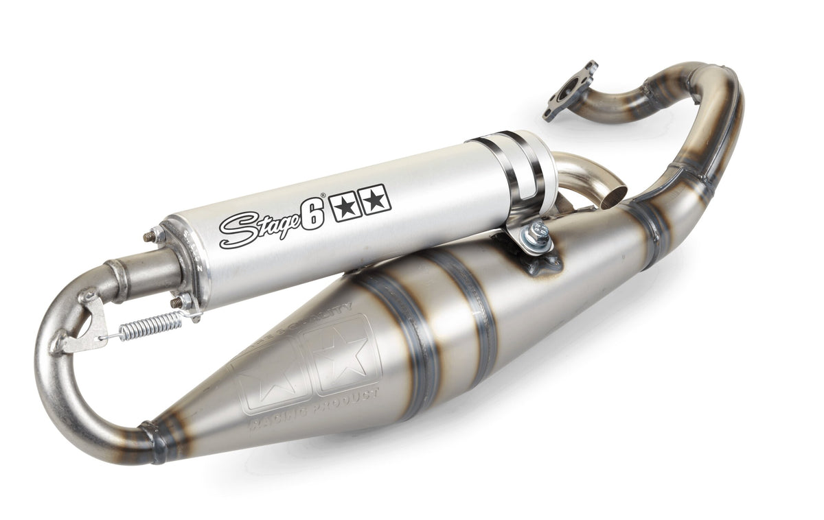 Exhaust Stage6 Pro Replica MK2 Alu Peugeot horizontal LC