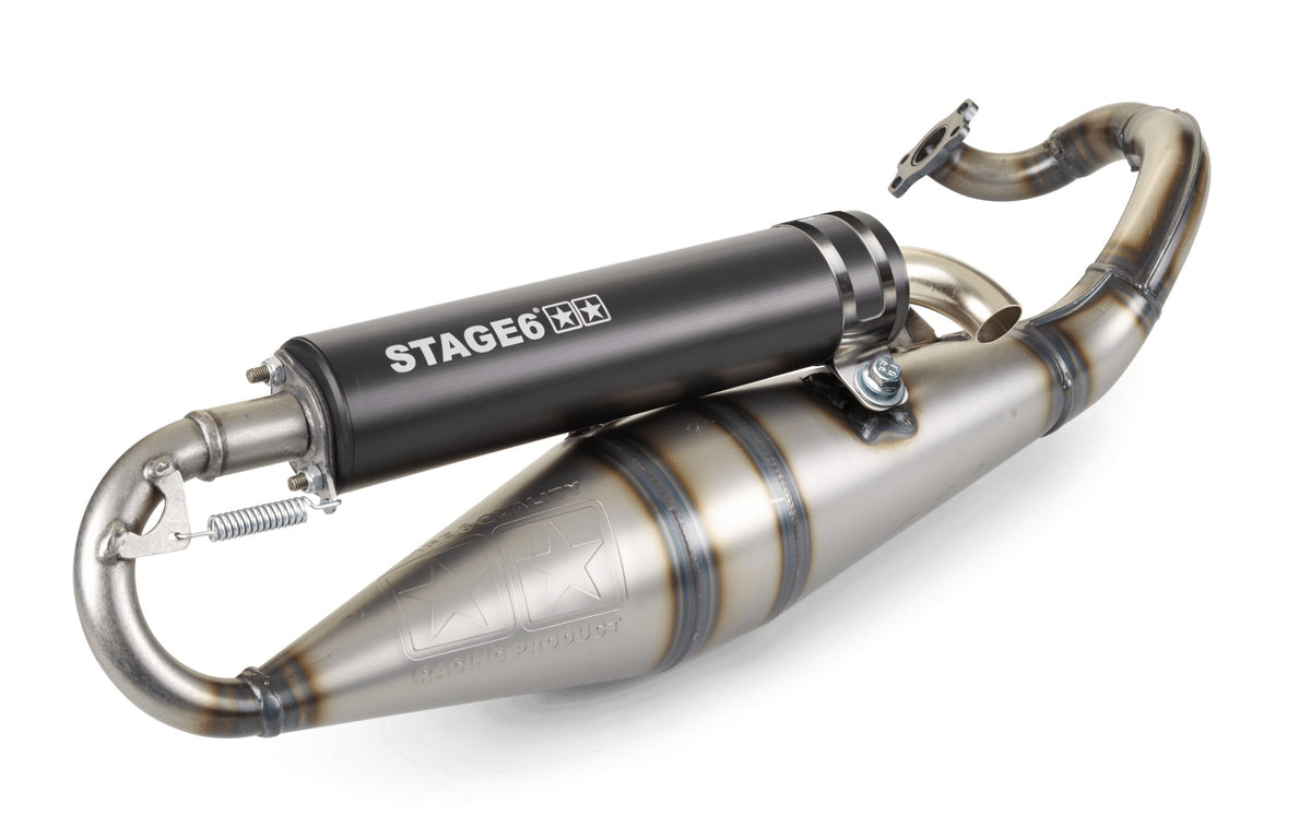 Exhaust Stage6 Pro Replica MK2 Black Peugeot horizontal LC