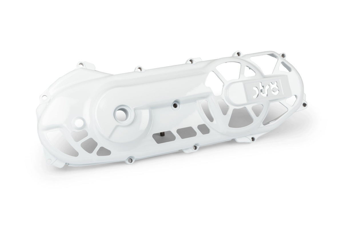 CVT Cover STR8 Extreme Cut Yamaha Aerox white