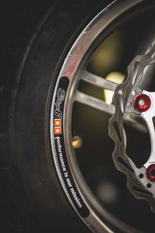 Rim Stickers Stage6 12 / 13 inch black