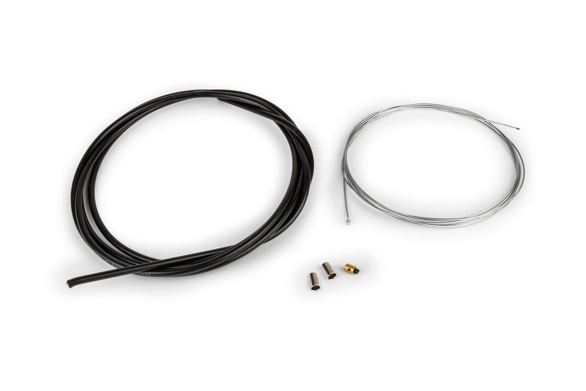 Throttle Cable Kit universal 1.2mmx2m Motoforce Racing black