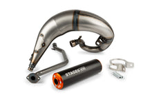 Exhaust Stage6 Streetrace high mount CNC orange / black Beta RR 2012 / HM / Vent