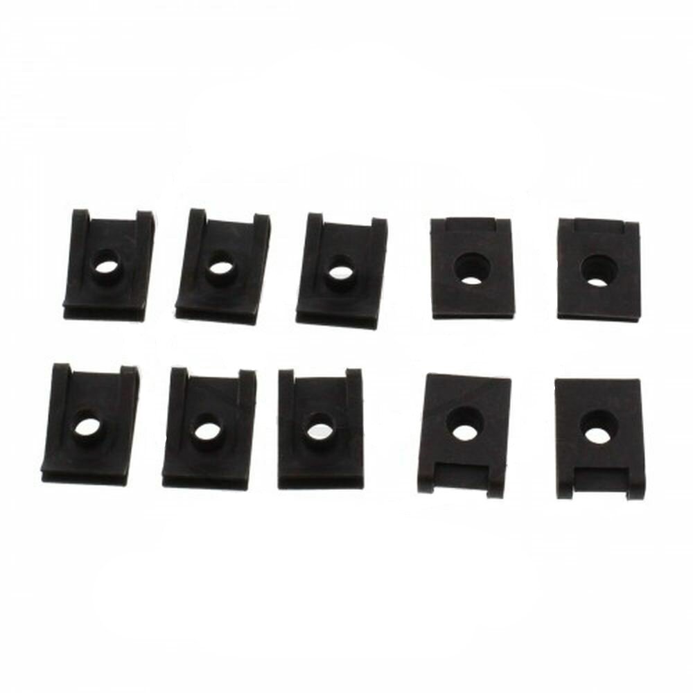 Fairing Clips x10 (M5 screws) black