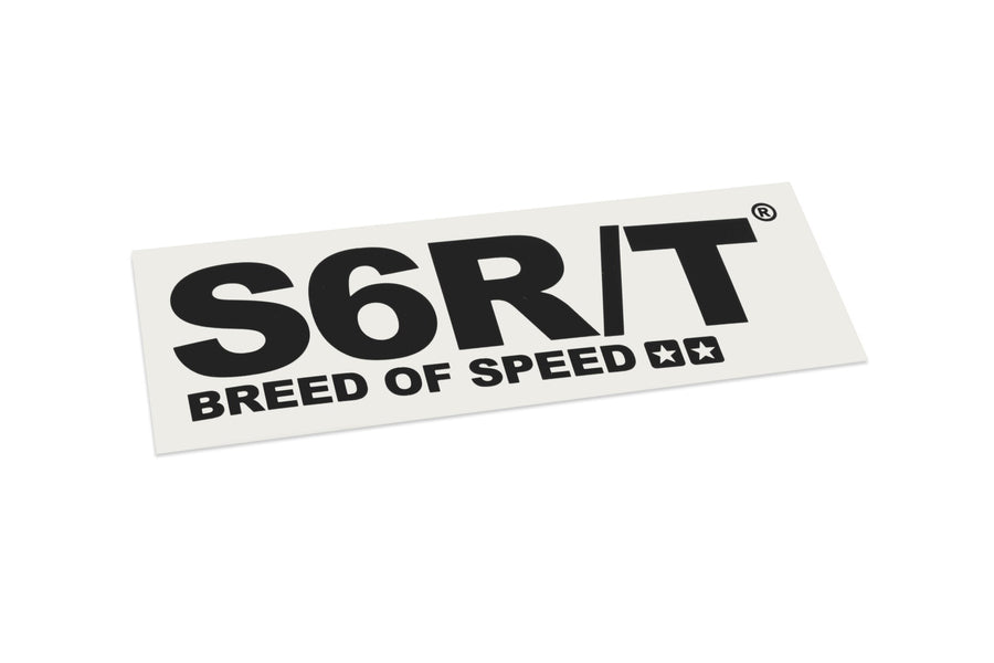 Sticker Stage6 R/T 140x48mm Black
