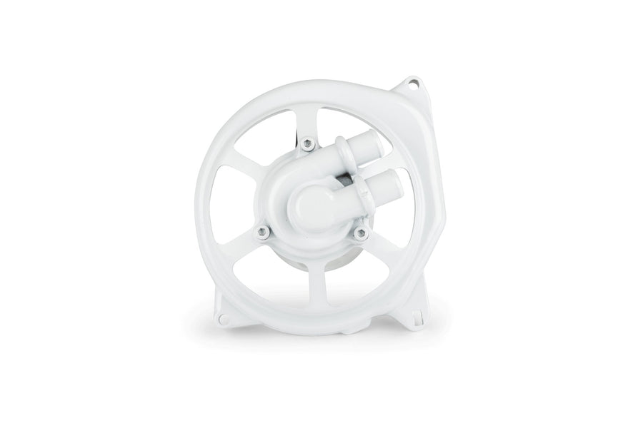 Water Pump Cover STR8 Extreme Cut Minarelli LC white