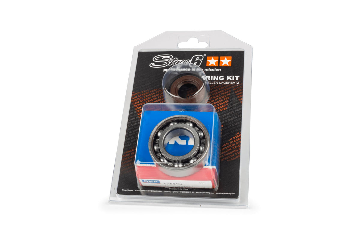 Crankshaft Bearing Set Stage6 C4 steel Minarelli 100cc 2T