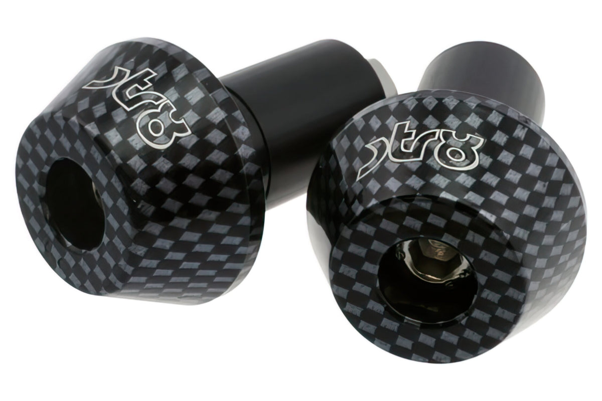 Handlebar Ends STR8 SHORTY carbon look
