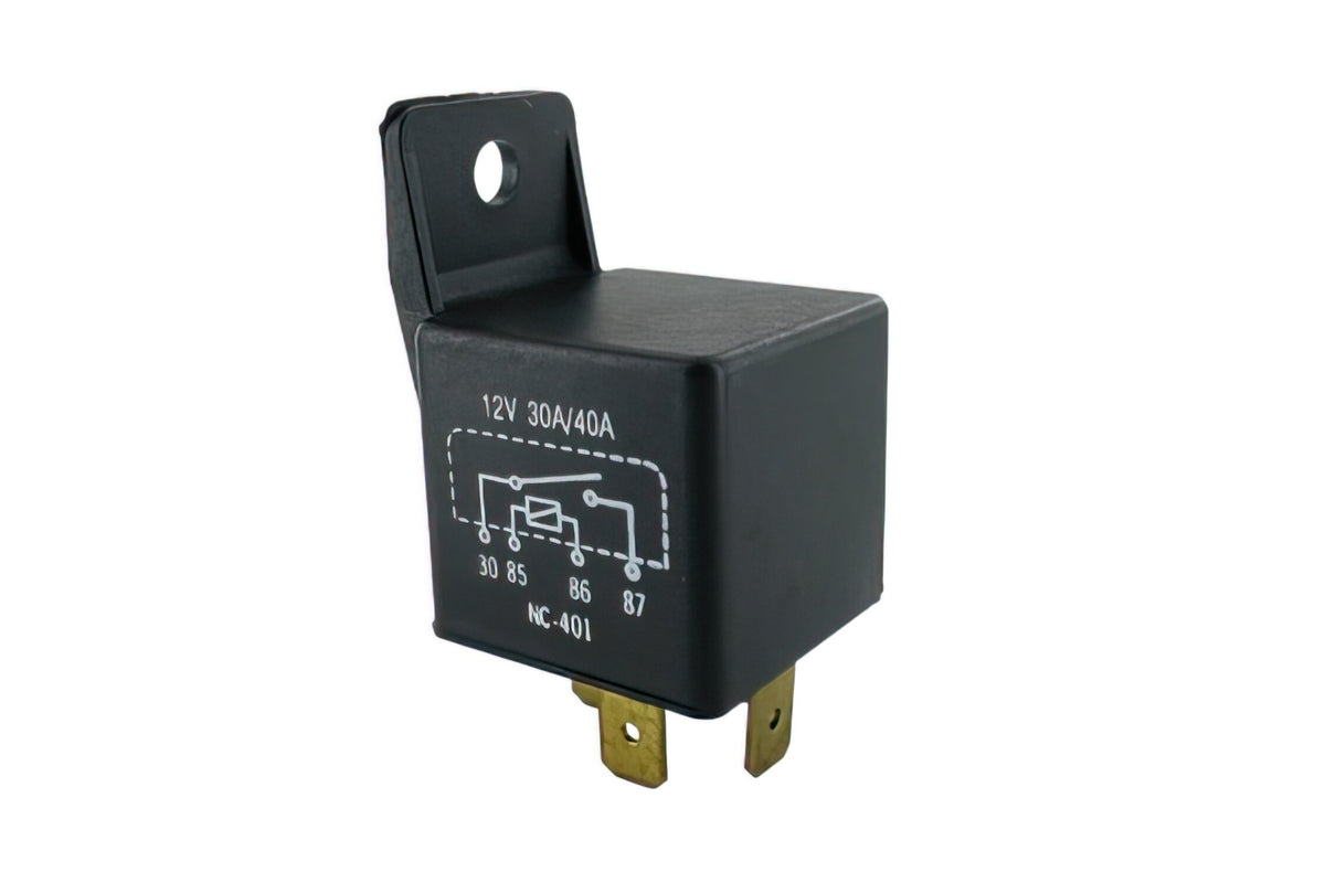 Starter Relay 4 pins, 12V / 30A - 40A