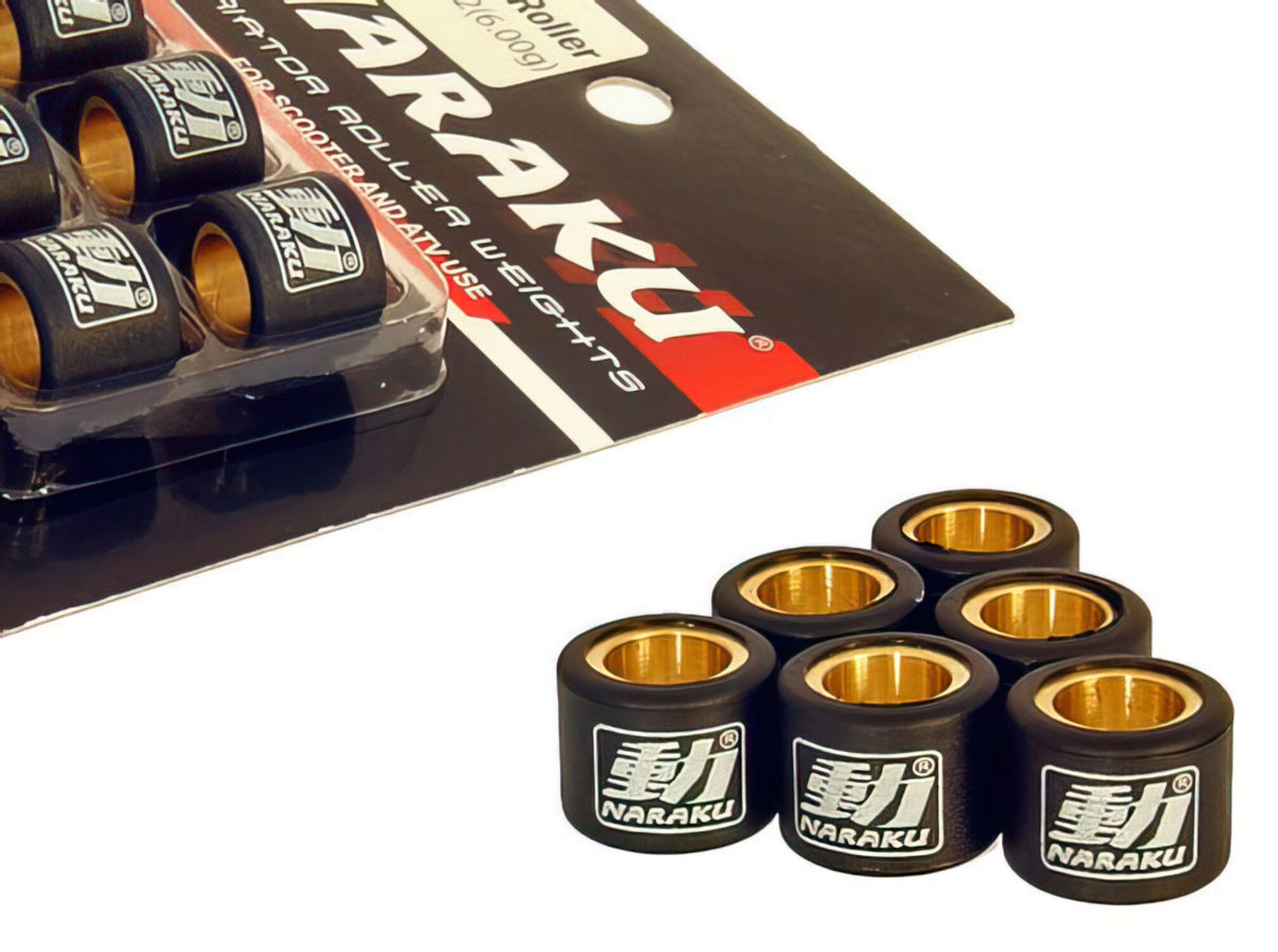 Variator Weights (x6) Naraku 18x14mm - 10.0g