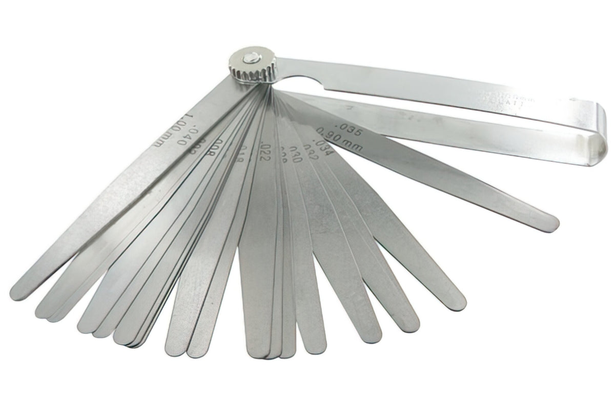 Feeler Gauge, 20 blades (0.05 - 1.00mm) universal