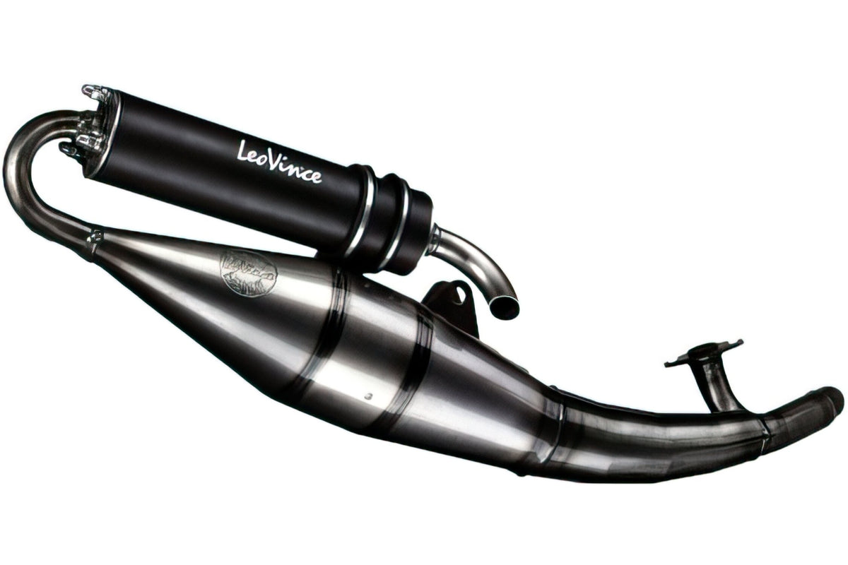 Exhaust LeoVince Handmade TT Black Edition Kymco Agility / Top Boy
