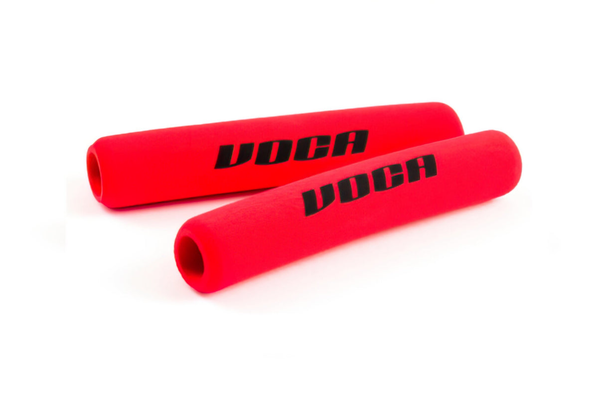 Brake Lever Sleeves Voca Racing red