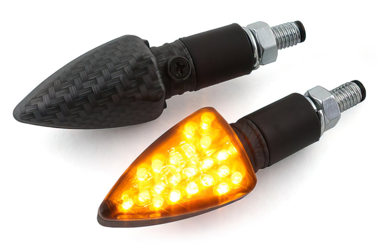 LED Indicators STR8 Black Line carbon look