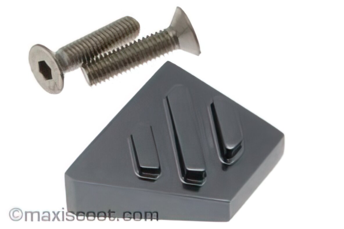 Footpiece kickstart lever Stage6 SSP Evo MBK / Peugeot steel gray