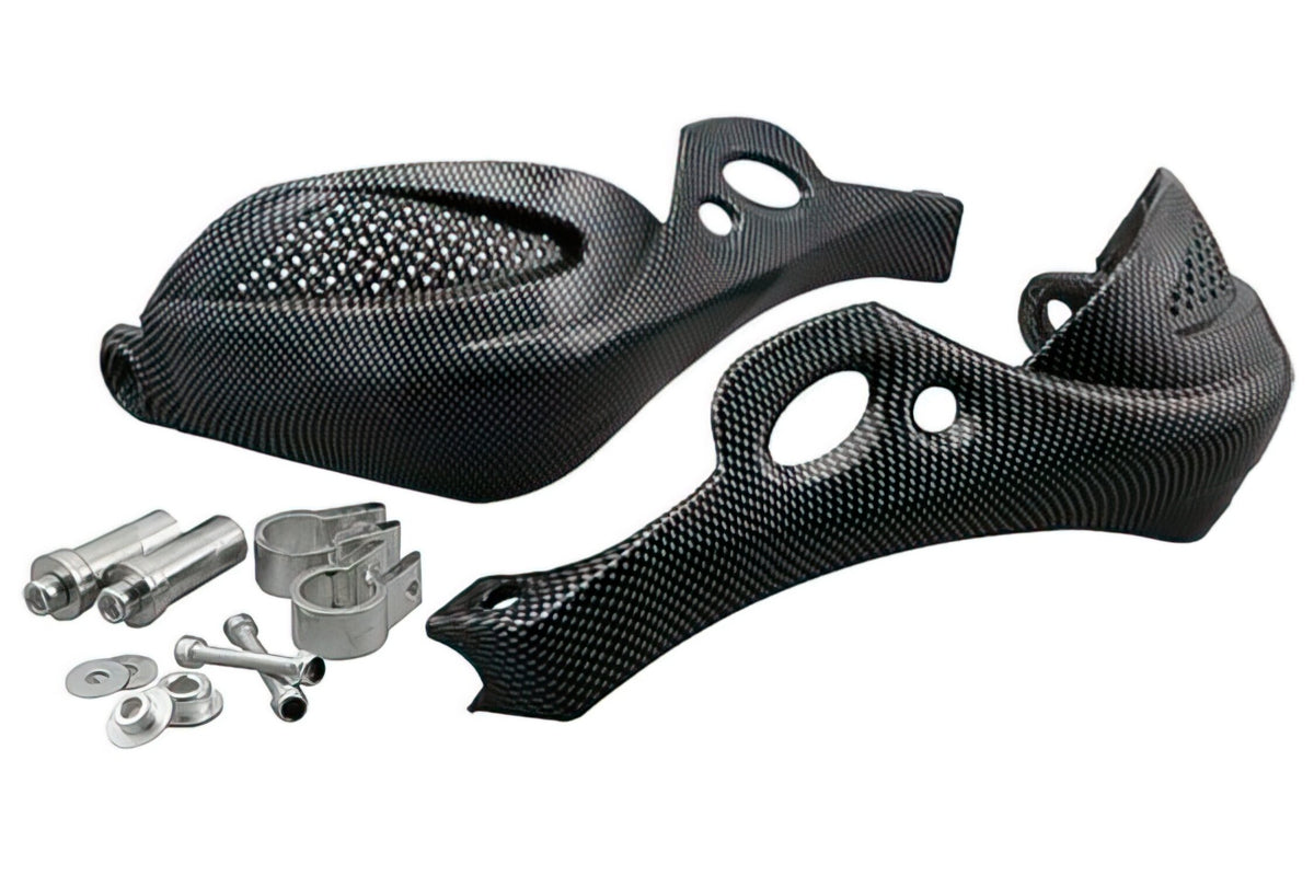 Handguards STR8 universal carbon look