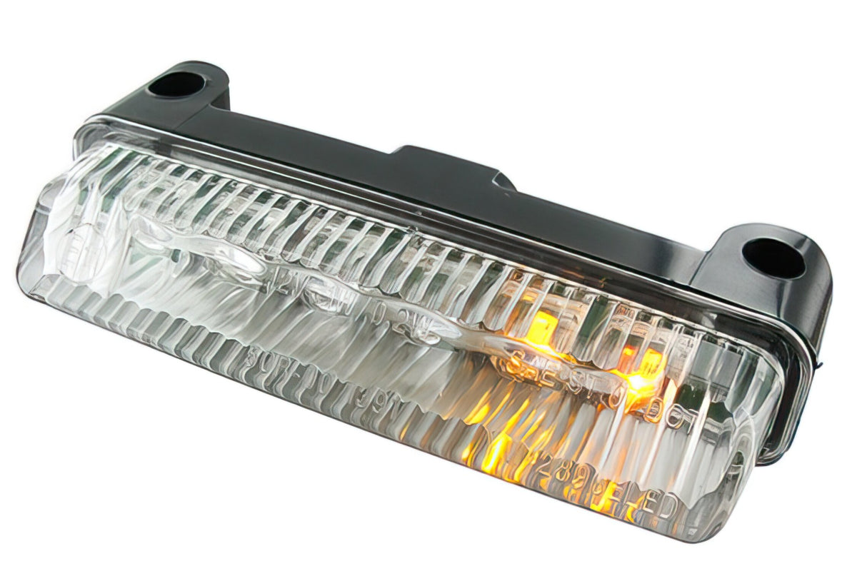 LED Tail Light STR8 Mini w. indicators universal white