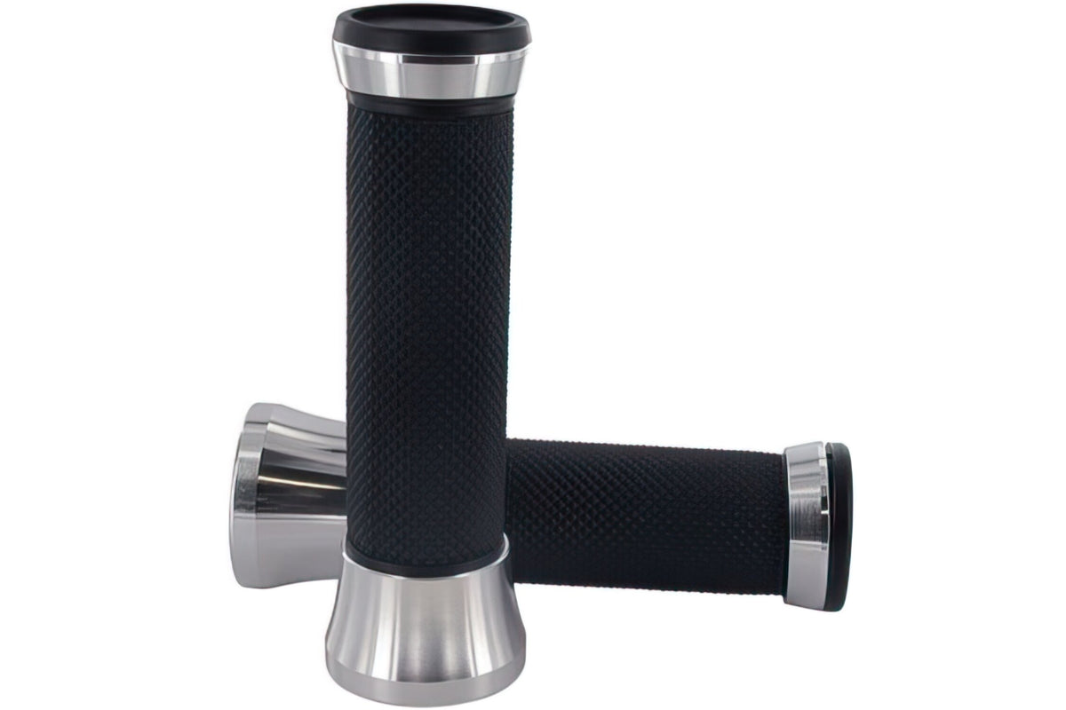 Grips STR8 CNC black / aluminium
