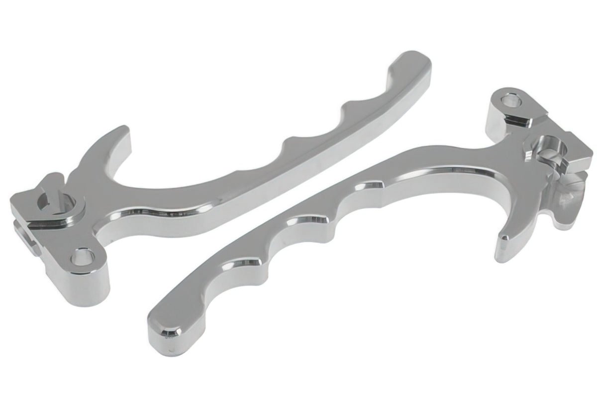 Brake Levers STR8 Aggressive Derbi Senda chrome
