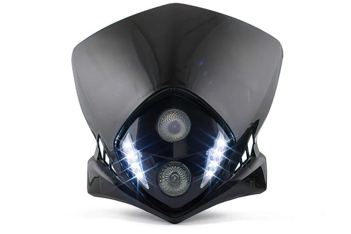 Enduro Headlight STR8 Duke II black