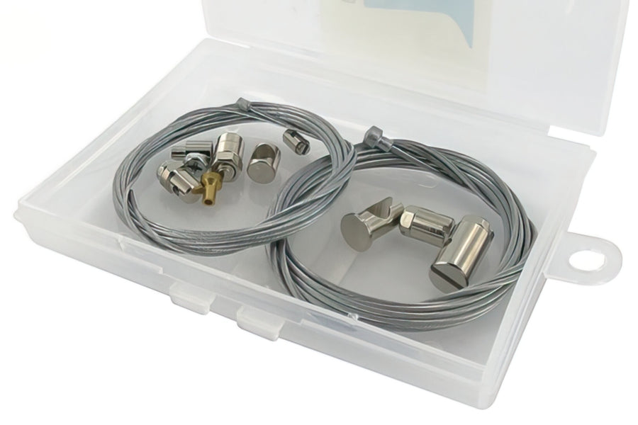 Throttle Cable / Clutch Cable Repair Kit 2x 2.5m universal