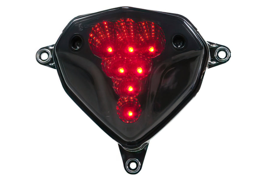 Tail Light STR8 LED + indicators Yamaha Aerox from 2013 tinted