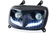Twin Headlight STR8 Eyelight STR8 Yamaha BW's from 2004 black