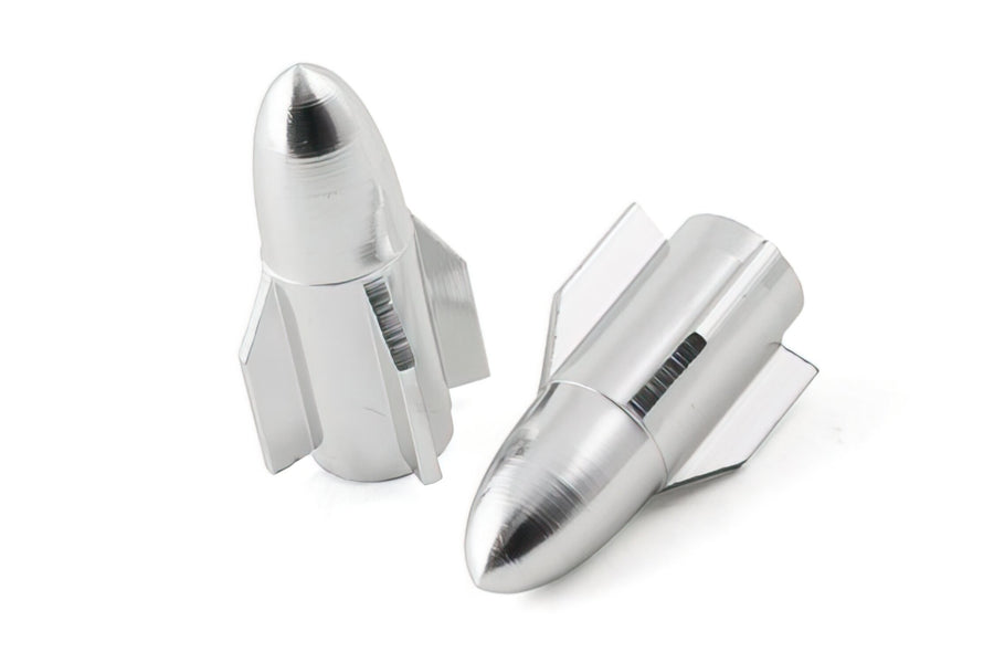 Valve Caps STR8 Rocket chrome