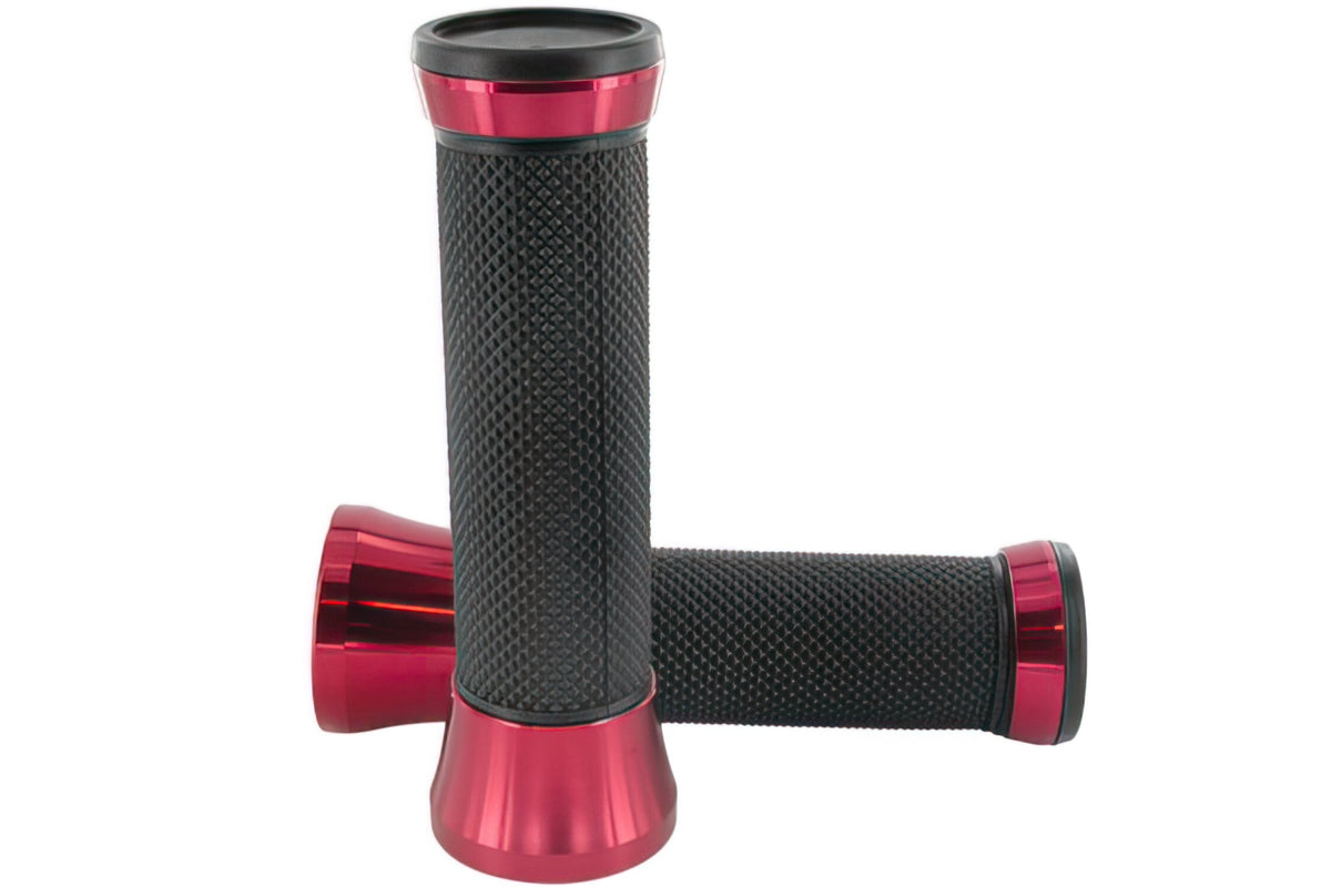 Grips STR8 CNC black / red