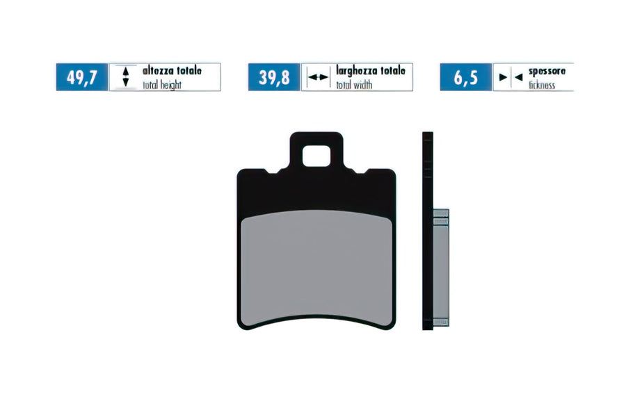 Brake Pads Polini sintered Minarelli