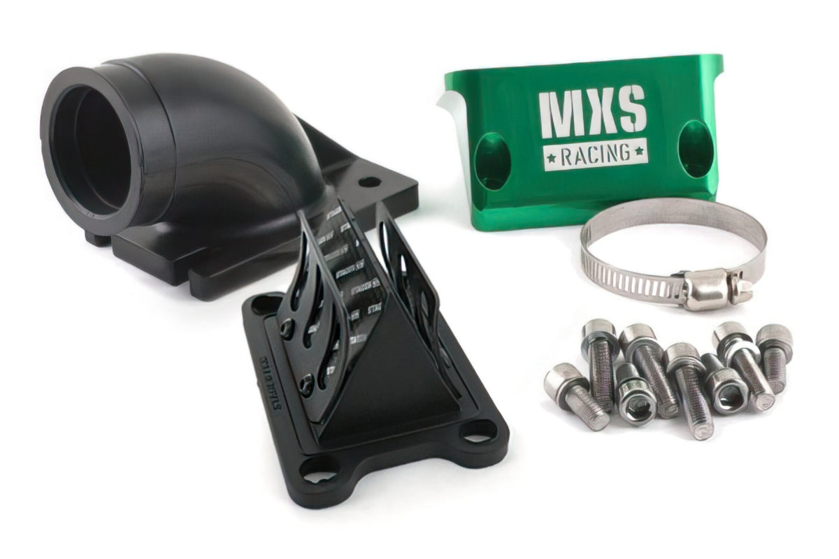 Intake Kit Big Valve MXS Racing 35mm (PWK / VHST) + Stage6 reed valve Minarelli vertical