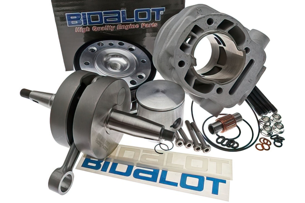 Cylinder + Crankshaft Bidalot RF WR 96cc Derbi Euro 3