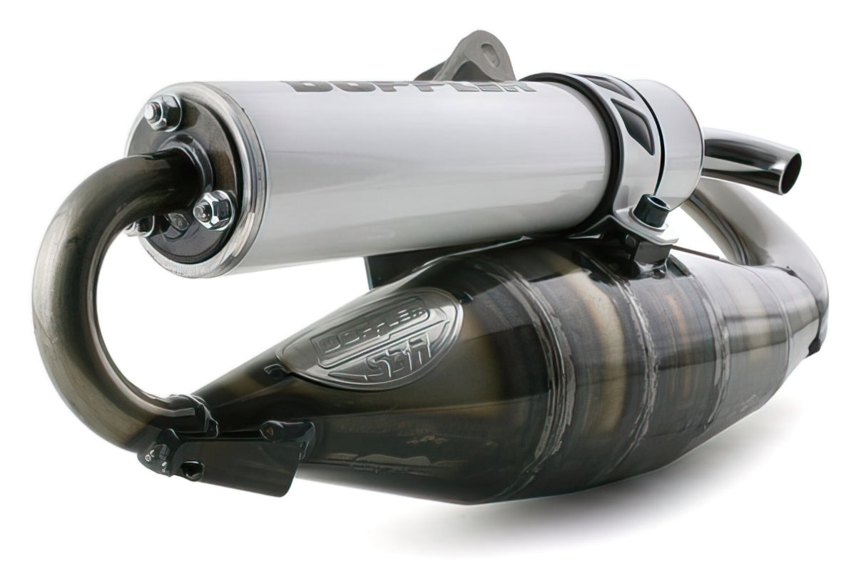 Exhaust Doppler S3R Evolution Minarelli vertical white