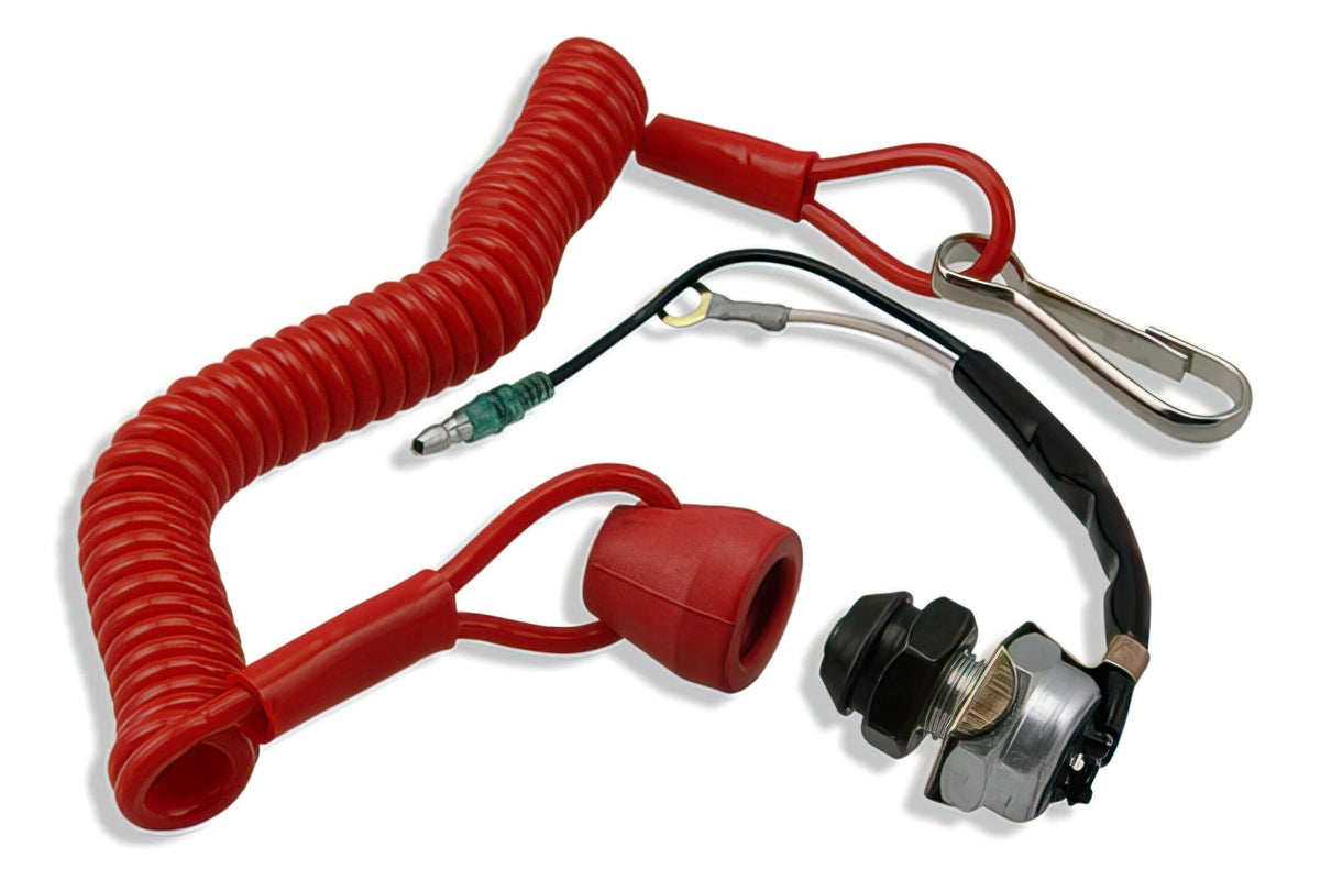 Kill Switch Racing STR8 red attached to chassis