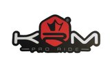 Sticker KRM PRO Ride red