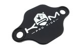 Oil Pump Cover KRM black AM6 / Derbi
