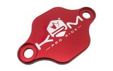 Oil Pump Cover KRM red AM6 / Derbi