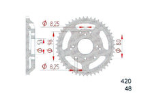 Chain Kit Afam 13x48 Derbi Fenix