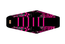 Seat Cover Stage6 Full Covering black - pink Sherco 50cc before 2006