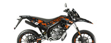 Graphics Kit Derbi Xtreme 2018 - 2020 orange / black