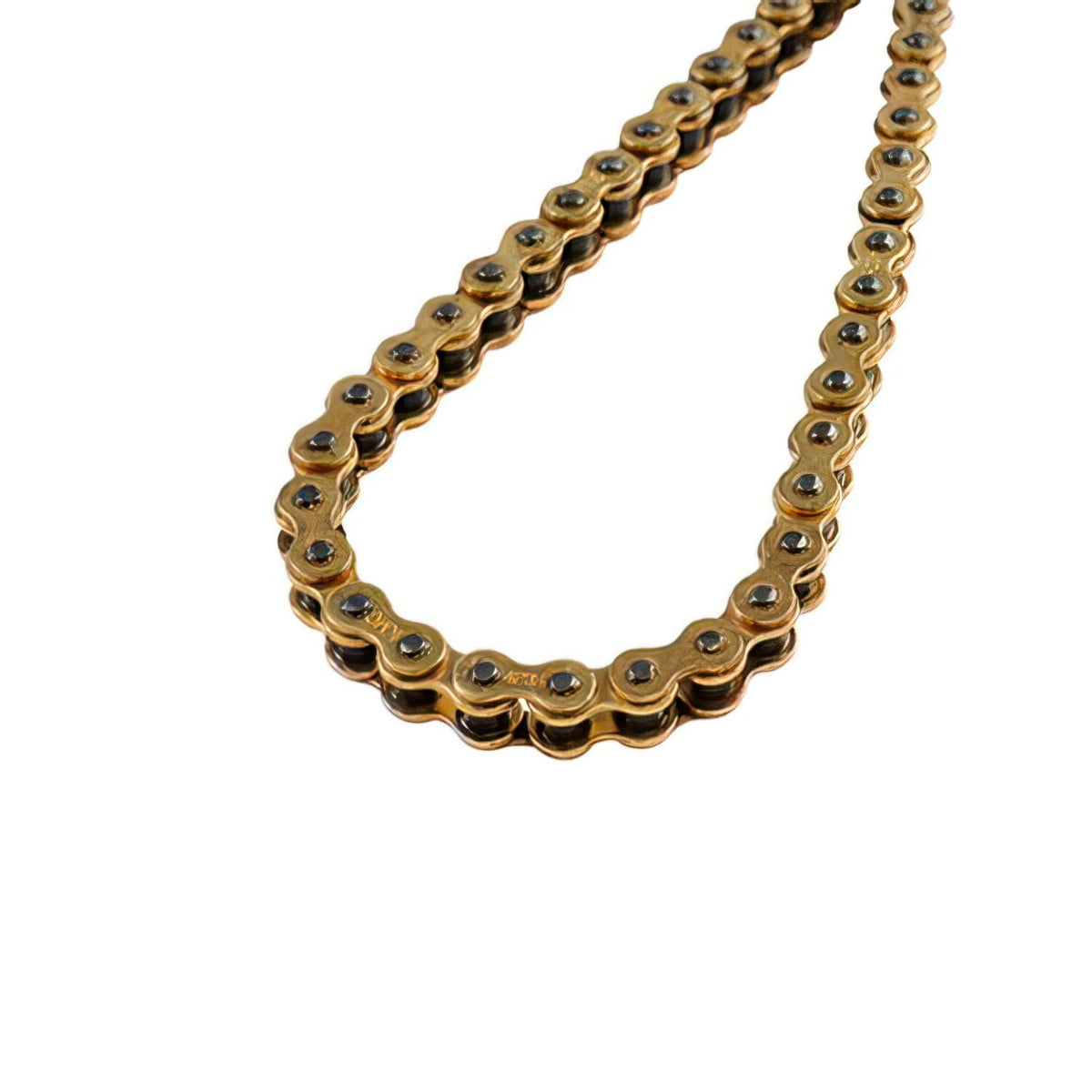 Chain reinforced 140 d.420 links Doppler gold