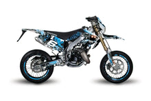 Graphics Kit Honda HM 50 Stage6 blue / black