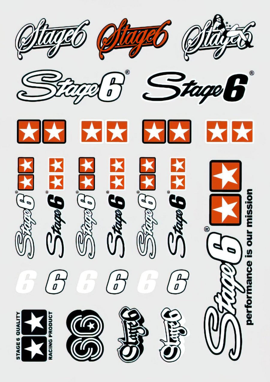 Sticker Sheet Stage6 DIN A4