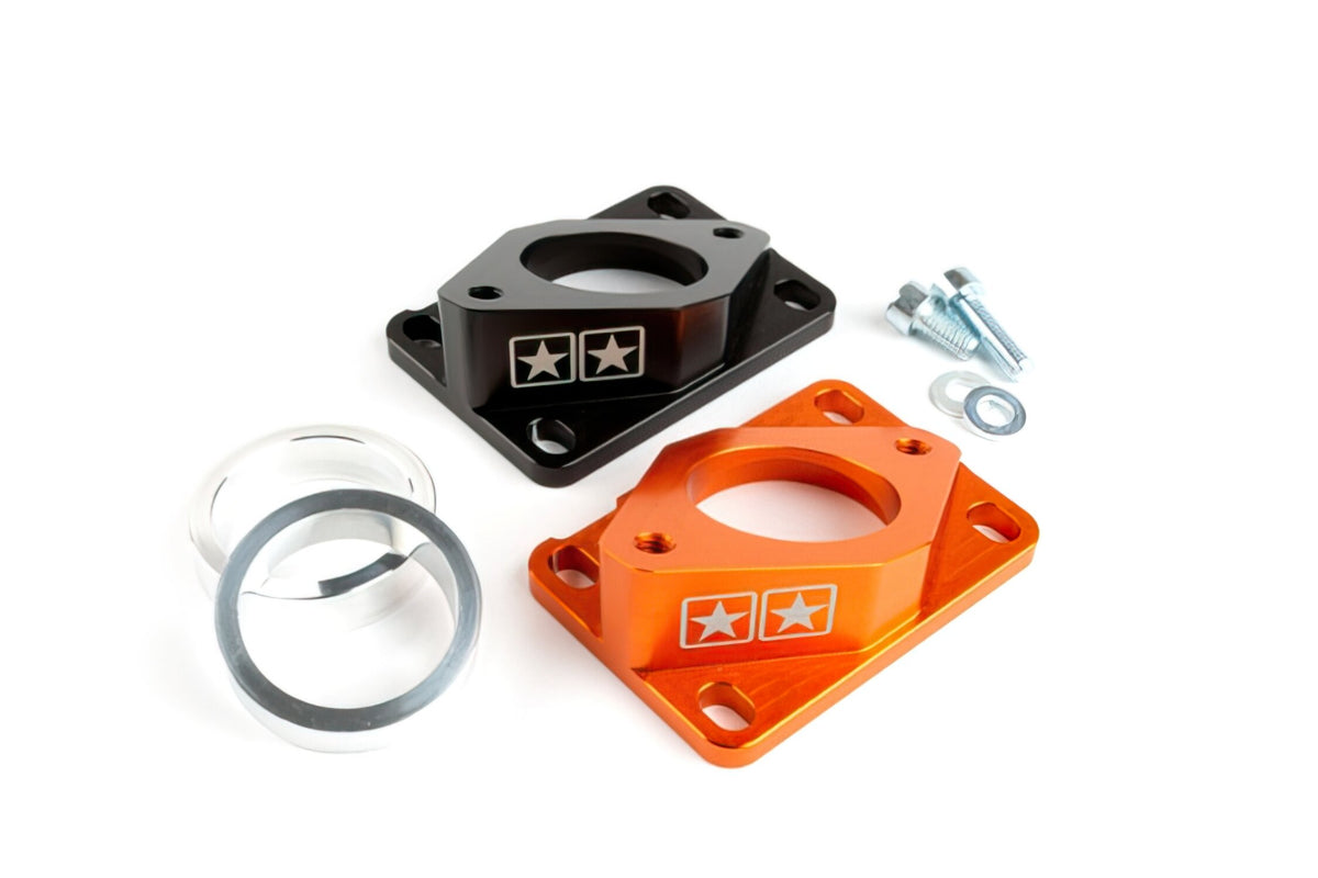 Intake Manifold Stage6 R/T High Flow 34mm Derbi / Minarelli AM6 black