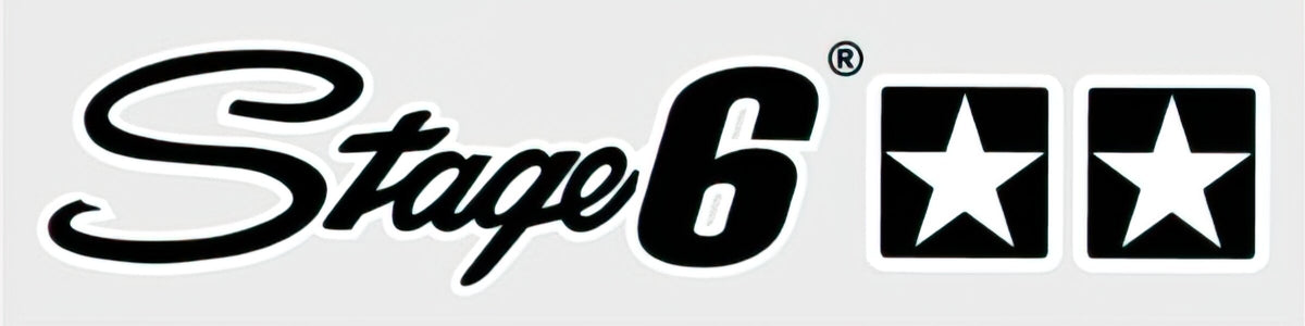 Sticker Stage6, black